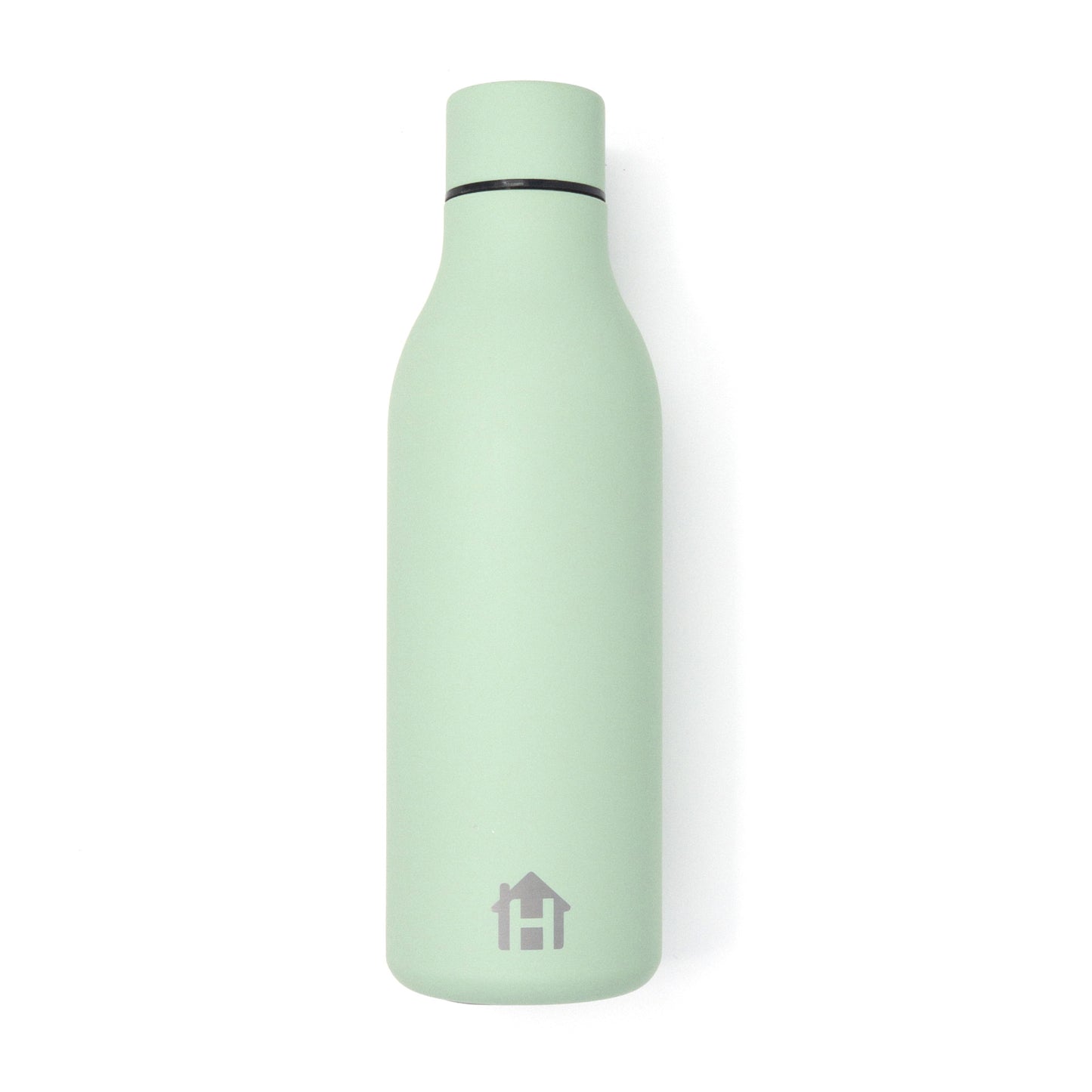 HOME UNIVERSAL | BOTELLA TERMO 550ML | TACTO SEDA (VERDE MENTA)