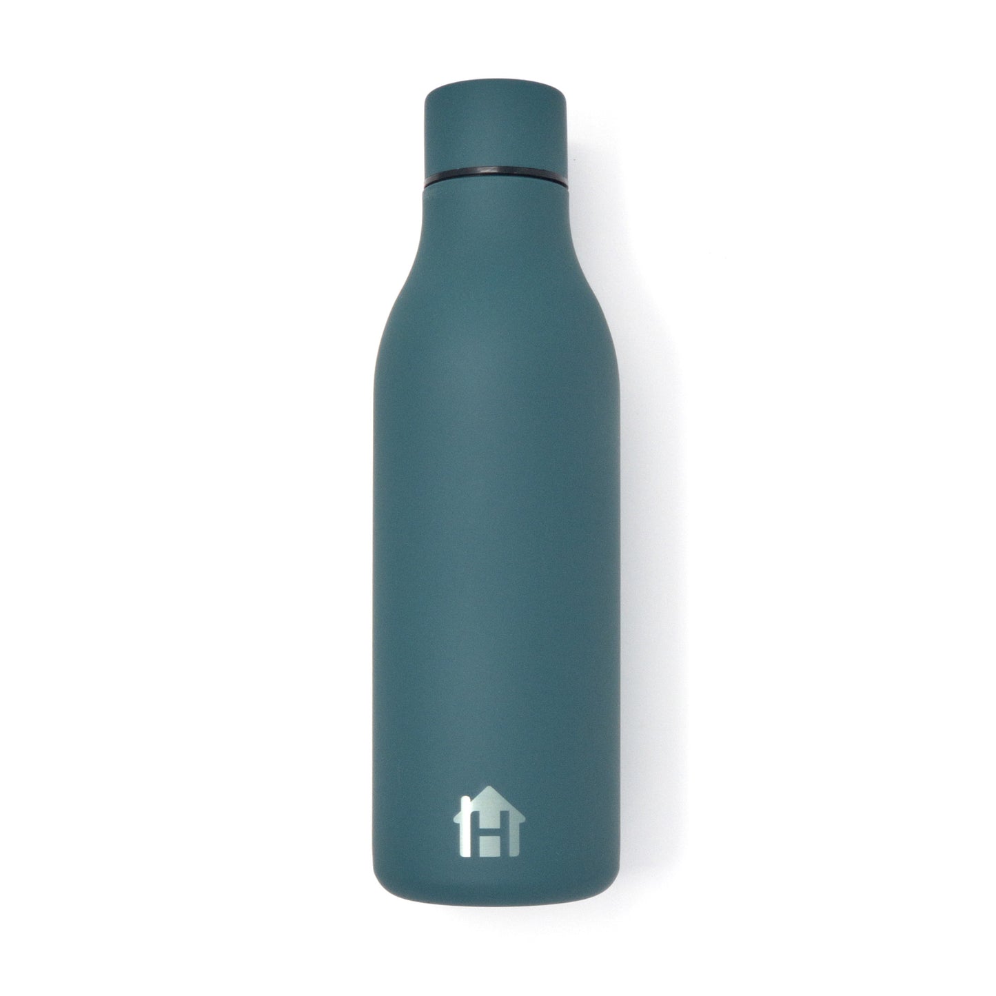 HOME UNIVERSAL | BOTELLA TERMO 550ML | TACTO SEDA (VERDE PINO)