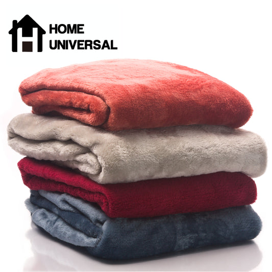 HOME UNIVERSAL | Manta 100x70CM para perros, gatos, hurones, roedores, etc. | COLORES ALEATORIAS (Terciopelo, 4 Unidades)