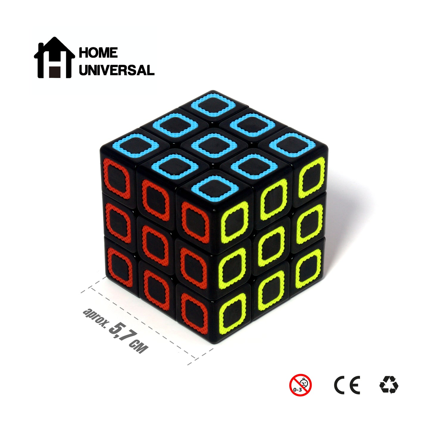 Home UNIVERSAL | Cubo Rompecabezas (Neón)
