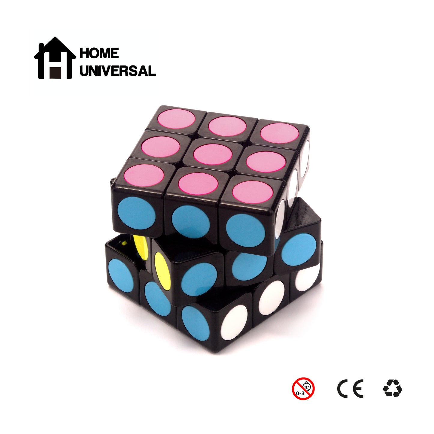 Home UNIVERSAL | Cubo Rompecabezas (Topos)