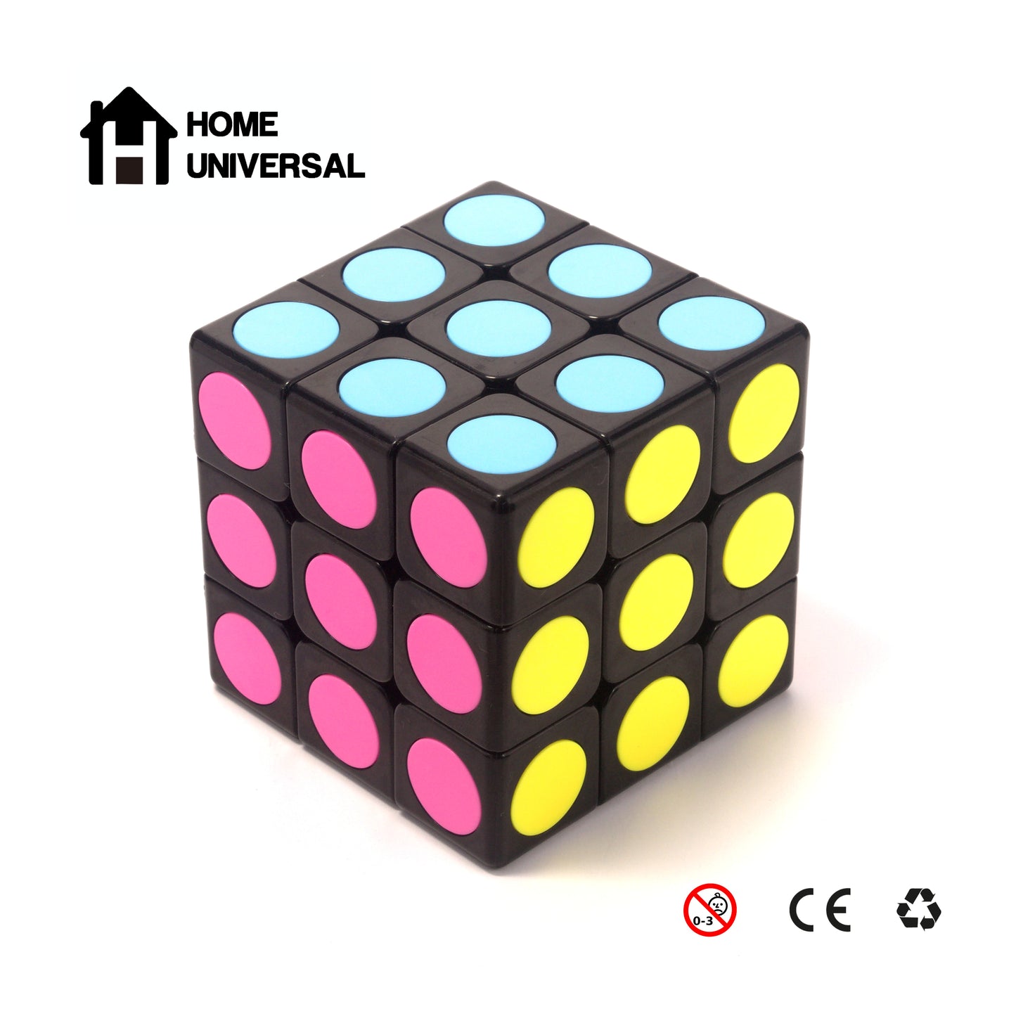 Home UNIVERSAL | Cubo Rompecabezas (Topos)