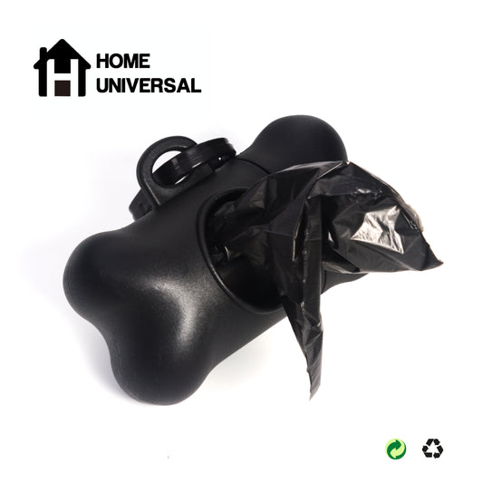 HOME UNIVERSAL | Dispensador para Bolsas para Excrementos de perros + 15 Bolsas