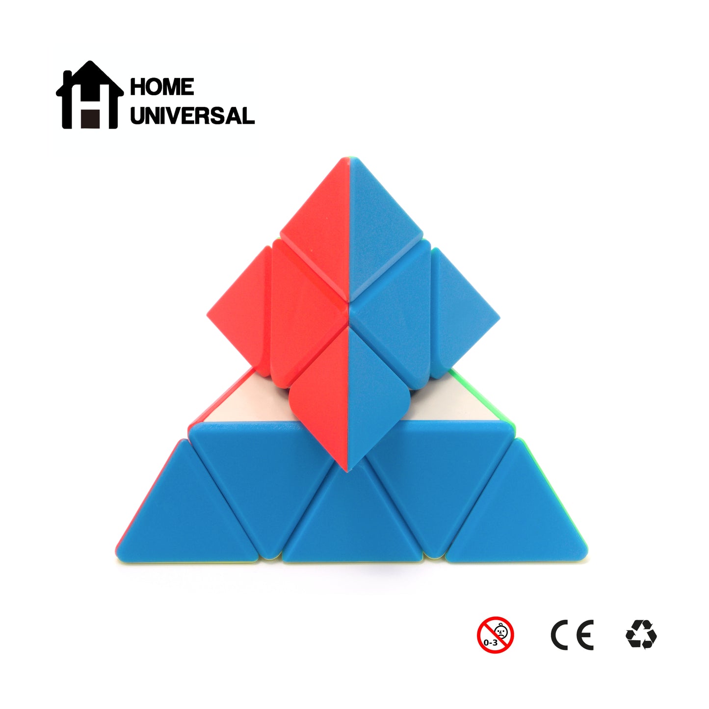 Home UNIVERSAL | Cubo Rompecabezas (Pirámide)