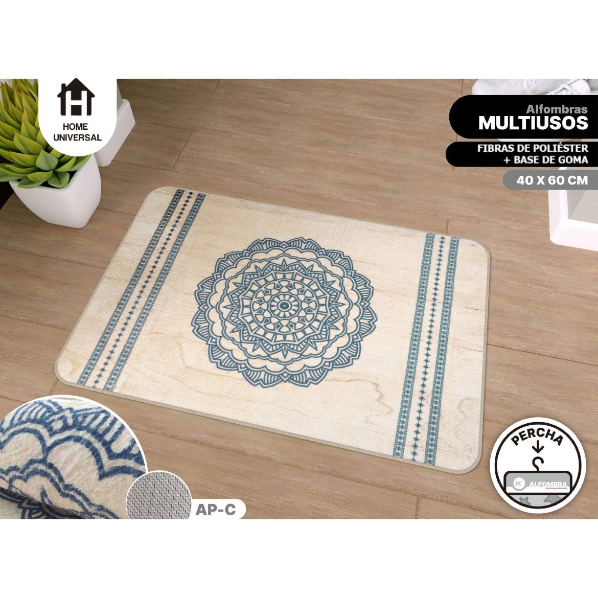 Home Universal® Alfombra para el baño Alfombra Mediano Suave y Esponjosa Alfombras Peludas Que no se Desprenden Alfombra Motley Tie-Dye Alfombras Modernas para Interiores（Blanco Estampado))