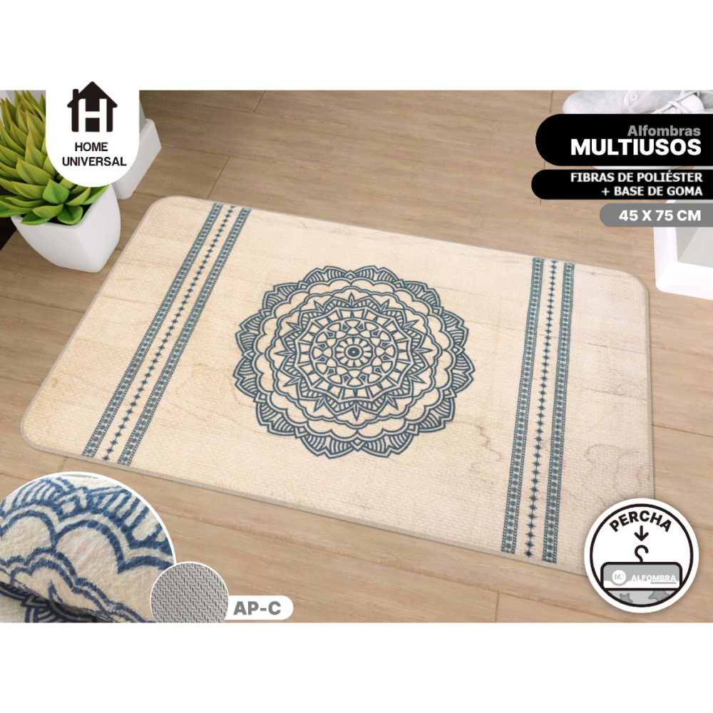 Home Universal® Alfombra para el baño Alfombra Mediano Suave y Esponjosa Alfombras Peludas Que no se Desprenden Alfombra Motley Tie-Dye Alfombras Modernas para Interiores（Blanco Estampado))