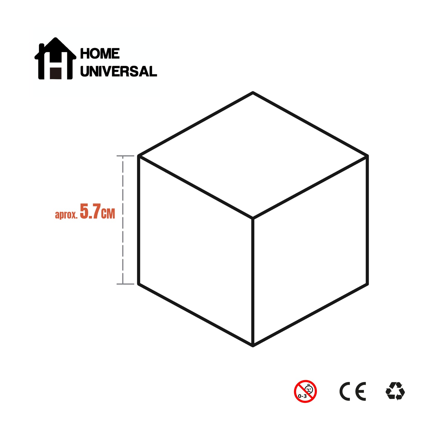 Home UNIVERSAL | Cubo Rompecabezas (Topos)