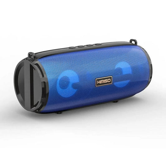 Kimiso KM-201 Altavoz portátil Bluetooth, Altavoz con luz nocturna LED, con Radio FM, puertos para tarjeta TF/AUX/Pen-drive, Altavoz Portátil Estéreo