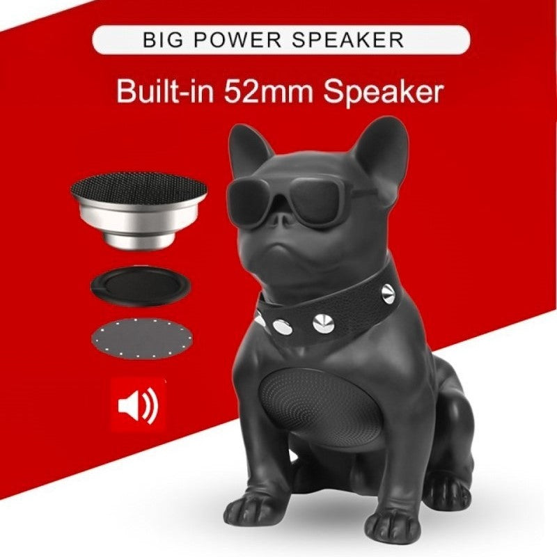 Altavoz Bluetooth CH-M11 Con Forma De Bulldog, Altavoz Grande, Para Casa/Oficina, Altavoz Con Radio FM, USB, TF