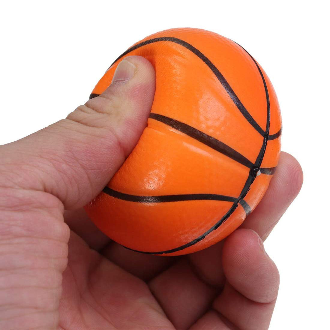 HUSL Bolas de Goma de Rebote con correa para la muñeca y cuerda elástica, Bolas de deportes de goma suave, pelota para jugar en zona interior y aire libre, diseñado para los niños-Diámetro approx.6.3 cm(Futbol en multicolor)