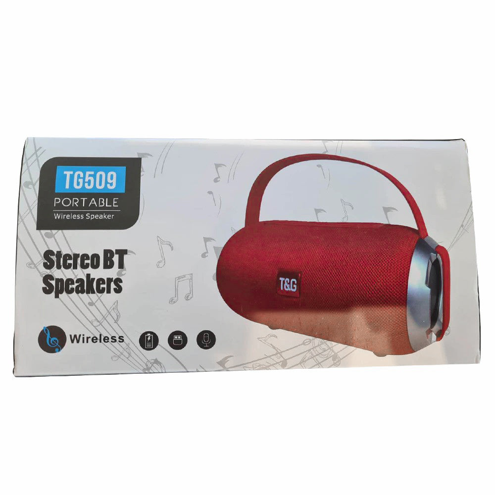 Altavoz portátil Bluetooth, lleva Radio FM, micrófono integrado, Reproductor de Pen-drive, tarjeta TF, AUX