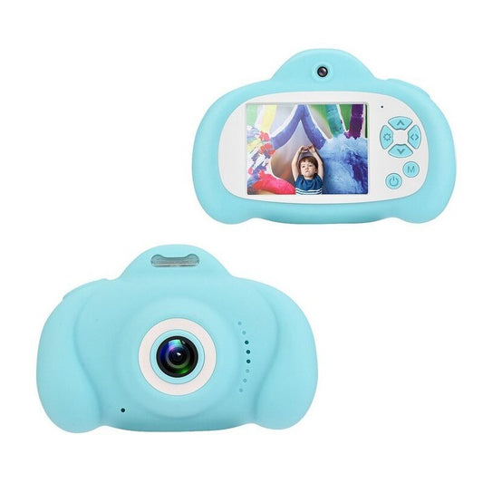 Mini Cámara Digital para Niños, Cámara con Luz LED para Tomar Foto o Grabar Videos, con Cámara Selfie, Juguete Educativo para Niños