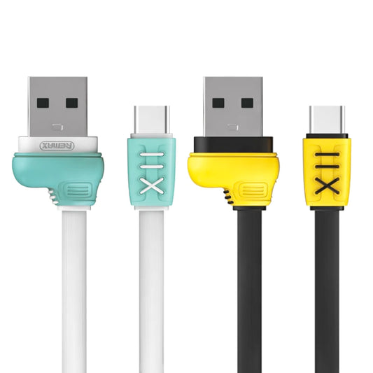 REMAX RC-112a Cable USB a Tipo-C 2.4A, Con Forma de Zapato Deportivo, Cable para Carga de Teléfono Móvil o Pasar Datos,100cm