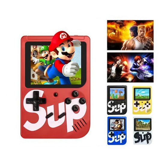 Sup Game Box 400 in 1 Games Retro Portable Mini Handheld Game Console, con 400 Juegos Clásicos Incluido, Recargable