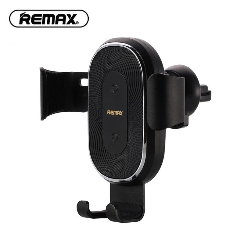 REMAX RM-C38 Soporte Automático Con Carga Inalámbrica 10W Para Coche, Sujeta Por El Peso Del Móvil, Con Ventosa O Pinza Para Coche