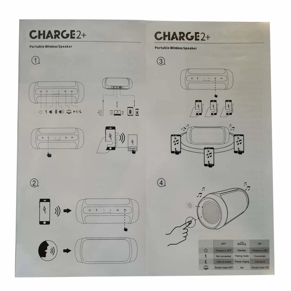 Altavoz de Bajo portátil 15W,inalámbrico por Bluetooth, reproductor de música, con sistema de sonido, Radio FM, Altavoz con micrófono