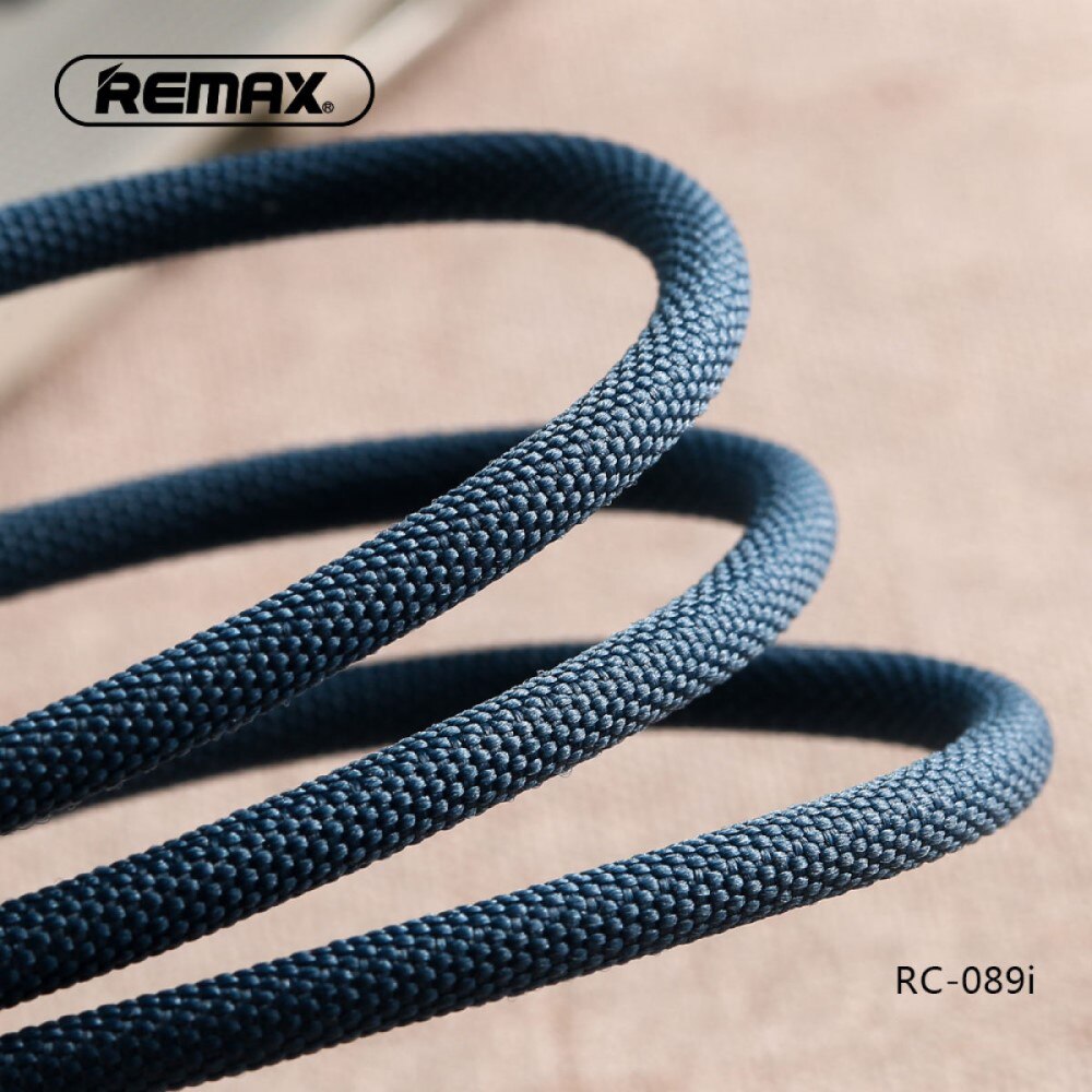REMAX RC-089a Cable de Carga Resistente 2.4A USB a Tipo-C, Cable para Carga de Teléfono Móvil o Pasar Datos,100cm