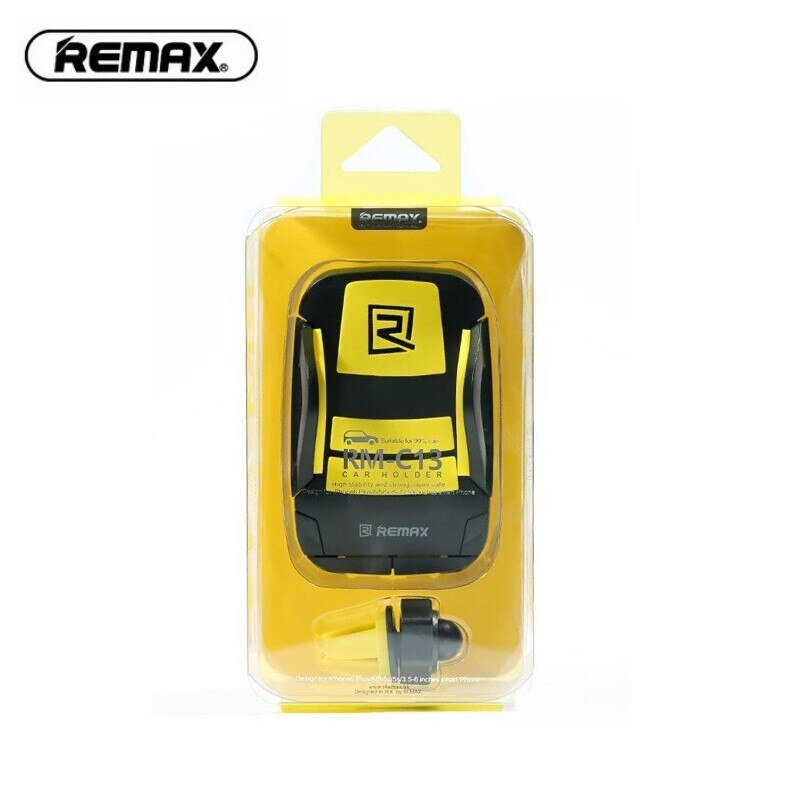REMAX RMC13 Soporte Universal De Móvil Para Coche, Con Pinza Para Salida Del Aire Acondicionado Del Coche, Sujeción Para Teléfono
