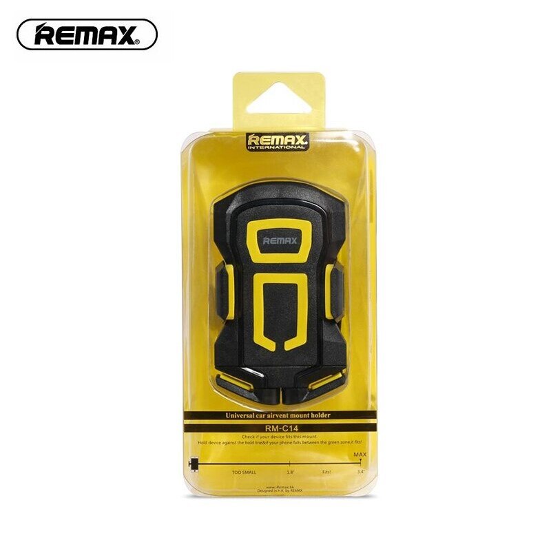 REMAX RM-C14 Soporte Universal De Móvil Para Coche, Con Pinza Para Salida Del Aire Acondicionado Del Coche, Sujeción Para Teléfono