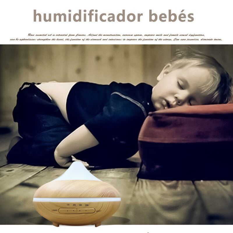 Humidificador Bebes, Mini Humidificador Niños, Luz Nocturna Bebes