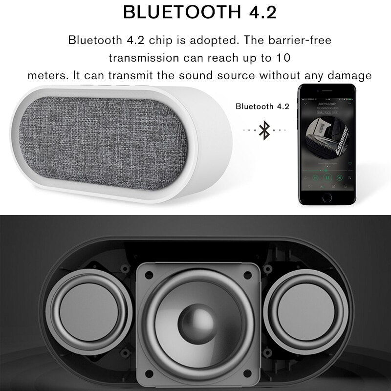 Altavoz Bluetooth de REMAX RB-M11, Altavoz Portátil, Mano Libre, AUX, Tarjeta SD, Para Casa/Oficina/Al Aire Libre