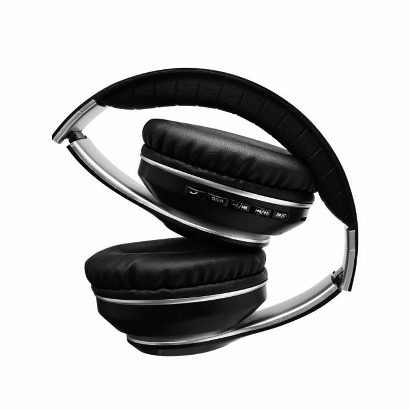 Auricular HIFI WB14 Con Bluetooth 5.0, Casco De Música Con Radio FM, Con Micrófono, Puerto Para Tarjeta SD, Cable De AUX 3.5mm