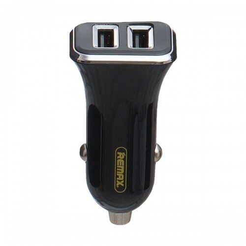 REMAX RCC 203 Cargador de Coche con 2 Puertos de USB 2.4A, Cargador USB Dual, DC12-24V, Cargador Mechero para Móvil y Tablet