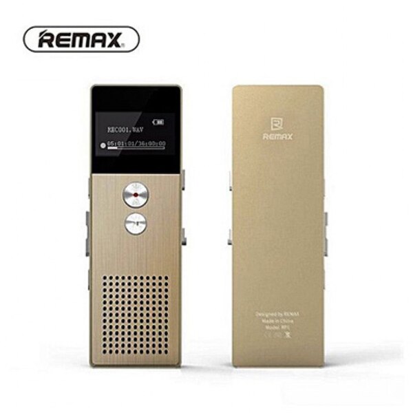 REMAX RP1 Grabadora de Voz Digital Profesional, Grabadora de Audio Portátil de Negocios, con Alta Definición
