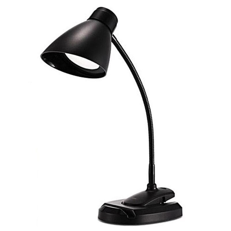 REMAX RT-E500 Lámpara LED Con Pinza, Con Soporte Para La mesa, Recargable Por USB, Con Protección Ocular, Brillo Ajustable, Flexible